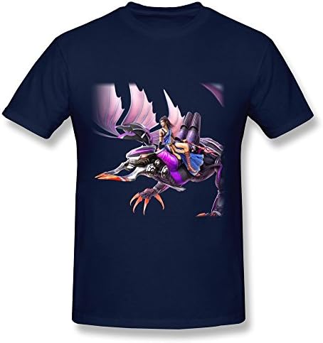 Bohangtixu Men's O-neck Final Fantasy Summon Fangbahamut Shirt