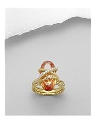 CZ Ring In 92.5 Sterling Silver