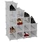 Storage Solutions 15-pr. Shoe Cubbies - Frost