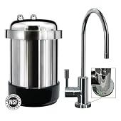 Essence AHW-45D Advanced Under-Sink Healthy Water System with Designer Series Faucet - Polished Chrome