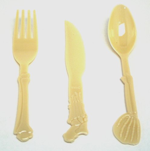 SKELETON CUTLERY (3 DOZEN) - BULK