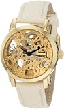 Akribos XXIV Women's AKR431YG Diamond Gold Swiss Quartz Floating Watch