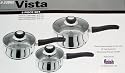 Judge Vista 3 Piece Set - 14/16/18cm