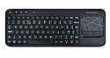 Logitech K400 Tastatur schnurlos schwarz mit Touchpad (deutsches Tastaturlayout, QWERTZ)