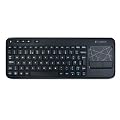 Logitech - Wireless Desktop K400 - Clavier sans-fil - Port�e sans-fil de 10 m�tres - Large pav� tactile de 9 cm int�gr� - Unifying - Cryptage AES 128 bits -Touches de raccourci multim�dia - Azerty - Noir