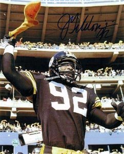 Jason Gildon Signed Steelers 8x10 Photo