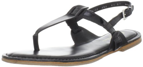 Cole Haan Sandals Cole Haan Women's Bridget Thong Sandal,Black/Black Patent,8 B US