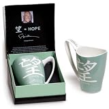 GIORGIO ARMANI Design on uniqully shaped 15oz. mug in gift box