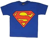 Youth Superman Royal Blue Logo T-Shirt