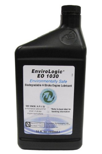 EnviroLogic T40004 Biodegradable 4-Stroke Engine Lubricant SAE 10W30 Oil, 32-Ounce