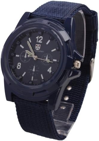 2013newestseller New Army Watch Men Military Sports Fashion Cool Watch Blue