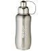 thinksport Stainless Steel Water Bottle (750mL / Natural Silver)