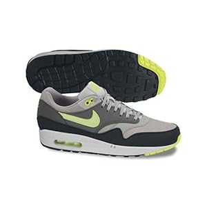 Nike Air Max 1 Essential - Dusty Grey / Volt-Cool Grey-Black, 7.5 D US