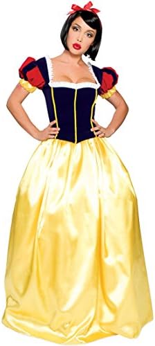 Azbro Women Deluxe Snow White Princess Costume
