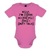 Help I'm Being Kidnapped - Funny Babygrow / Bodysuit - 6 Colours - Pink - 3-6 Months
