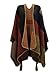Envy Boutique Women's Checked Knitted Tartan Cape Stylished Poncho