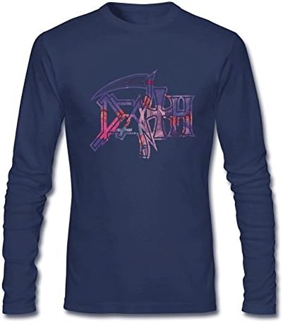 Yusij Men's Death Band Chuck Schuldiner Long Sleeve T-shirt