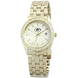 Ewatch Green Bay Packers Goldtone Bling Watch