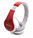 Beyution Wireless Built in Mic Bluetooth Headphone - Red