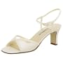 Caparros Women's Alicia Sandal,Ivory Shimmer,8 M
