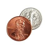 Dime and Penny Disappearing Illusion Magic Trick