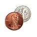 Dime and Penny Disappearing Illusion Magic Trick