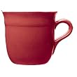 Emile Henry Traditional Mug, 14 ounces, Cerise (Red)