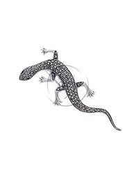 Sterling Silver -Pin Marcasite Lizard MP031