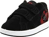 C1RCA 211 Bold Toddlers Skate Shoe (Toddler/Big Kid),Black/Pompeian Red,9 M US Toddler