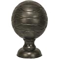 Varnava Collection Amistad Finial - Dark Walnut Gold (2")