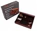 Wooden Organizer Valet with Hinged Lid by Perry Ellis