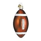 Old World Christmas Football Glass Blown Ornament