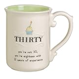 Grasslands Road Sweet Soiree 13-Ounce '30' Birthday Mug