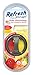 Refresh Your Car! 09022 Dual Scent Diffuser, Fresh Strawberry/Cool Lemonade