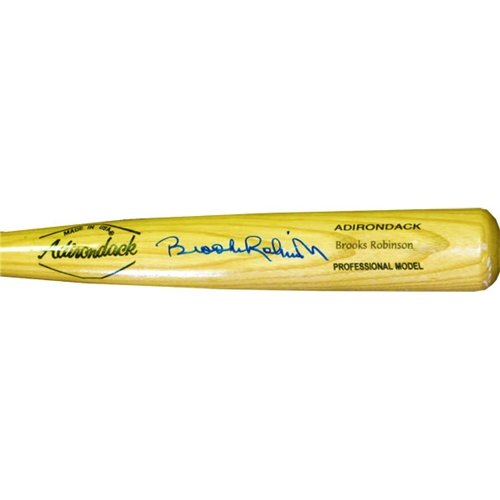 Brooks Robinson Autographed/Hand Signed Adirondeck Baseball Bat