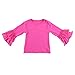 Wennikids® Baby Girl Long Sleeve Shirt Tops with Ruffles 1-5t in