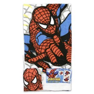 Marvel Spider-Man Towel Set - 2-Piece Spiderman Bath Set