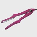 TurboIon Croc Titanium Regular 1.5" Flat Iron - Hot Pink Fuchsia