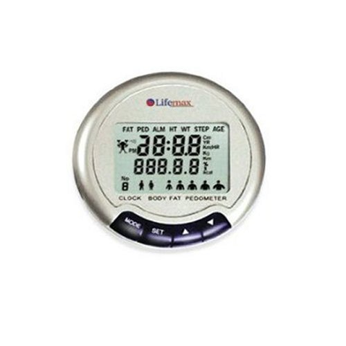Pedometer with Body Fat Analyser