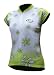 Confronta prezzi Polaris - Maglietta da donna a maniche corte con margherite, Verde, Small (38)