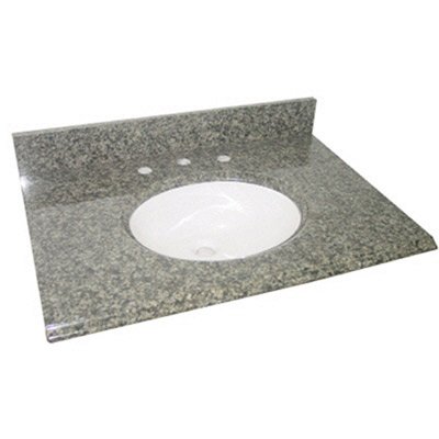 Pegasus 37 Inch Granite Vanity Top White Bowl Pe37829 Quadro Hooomonozerae