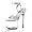 Silver/Silver Heel