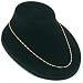 Black Necklace Pendant Jewelry Display Bust Showcase