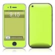Solid State Lime Design Protector Skin Decal Sticker for Apple 3G iPhone / iPhone 3GS 3G S