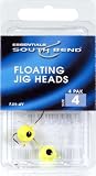 South Bend Sporting Good Fjh-4y Floating Jig Head Sz.4 Yellow (PACK OF 12)