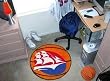 Shippensburg Raiders 29" Round Basketball Floor Mat (Rug)