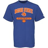 Russell Boise State Broncos Royal Blue Football T-shirt