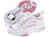 Girls Heelys Sparkle Rollershoe (White/Pink)