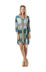 Crepe Beaded Belted  Shirt  Dress