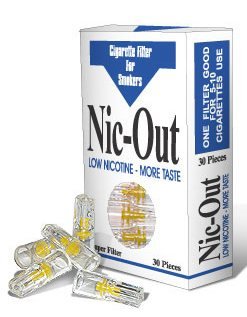 Nic-Out Filters For Cigarette Smokers